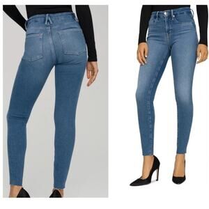 Good American Good Legs Skinny Sculpting Jeans Stretch Blue655 Women’s 26 NEW